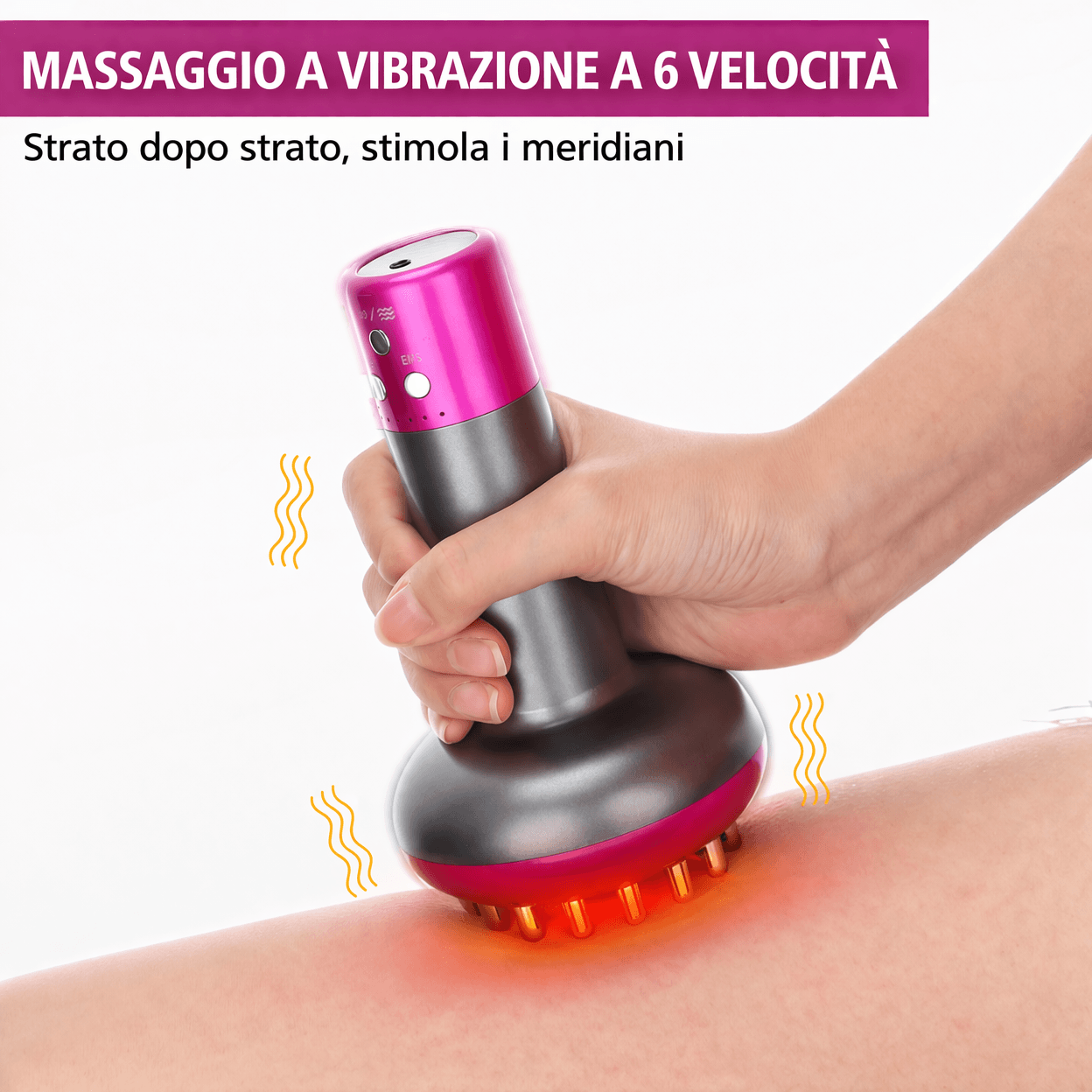 Massaggiatore Termico EMS a 6 Livelli