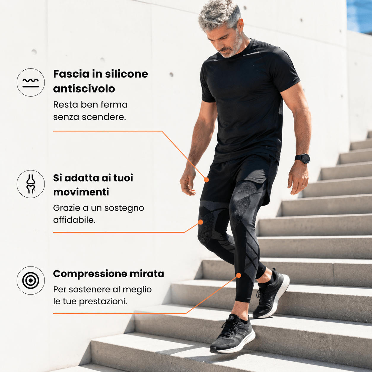 Ginocchiera a Compressione